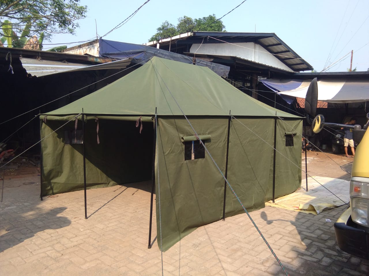 JUAL TENDA KOMANDO PALEMBANG